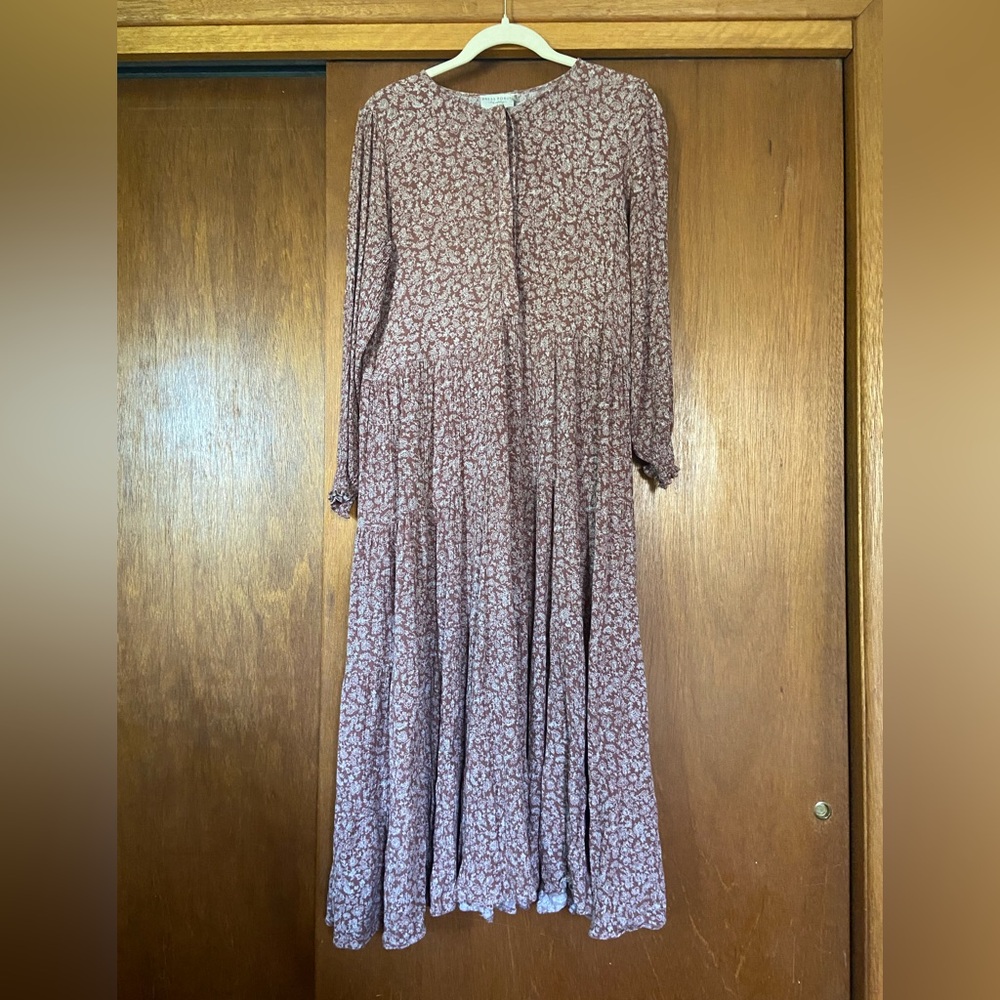 Midi floral dress